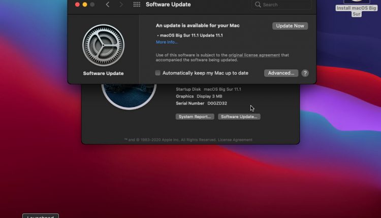 How to Update macOS Big Sur on Vmware to Latest Version
