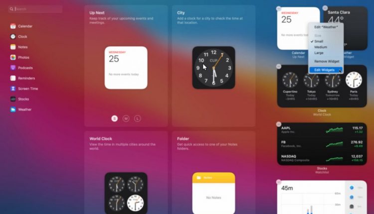 macOS Big Sur Settings and Features