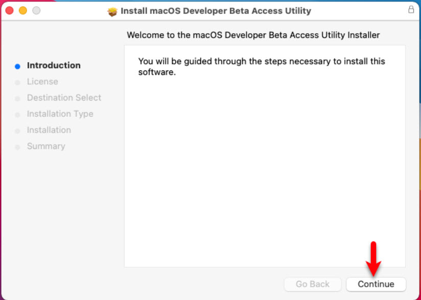 macOS Monterey Installation Process