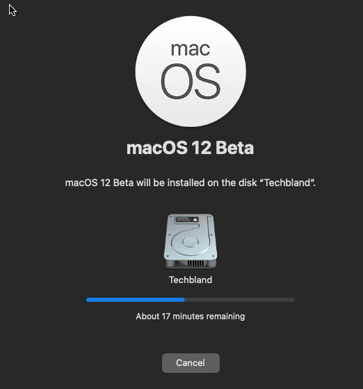 macOS Monterey Installation