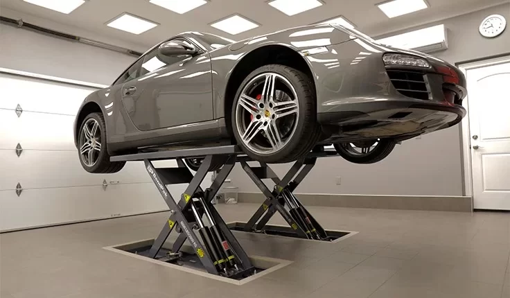 How does the Hydraulic Car Lift Works