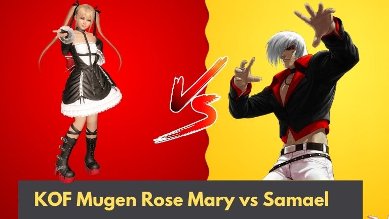 KOF Mugen Rose Mary vs Samael: A Fierce Fighting Game Battle