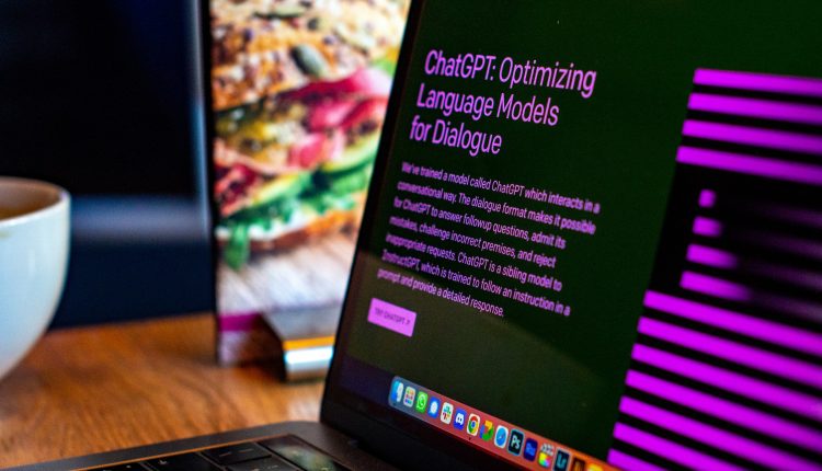 Chat GPT laptop