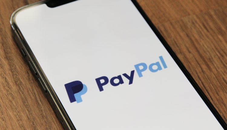 paypal logo phone