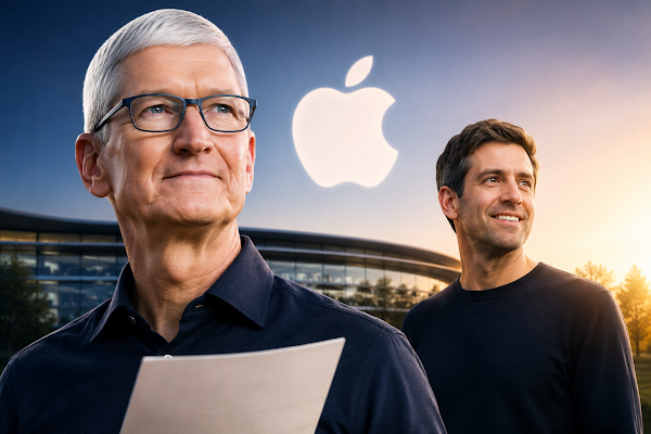 What Did Tim Cook Share in His Final Memo as Apple CEO? on techbland.com